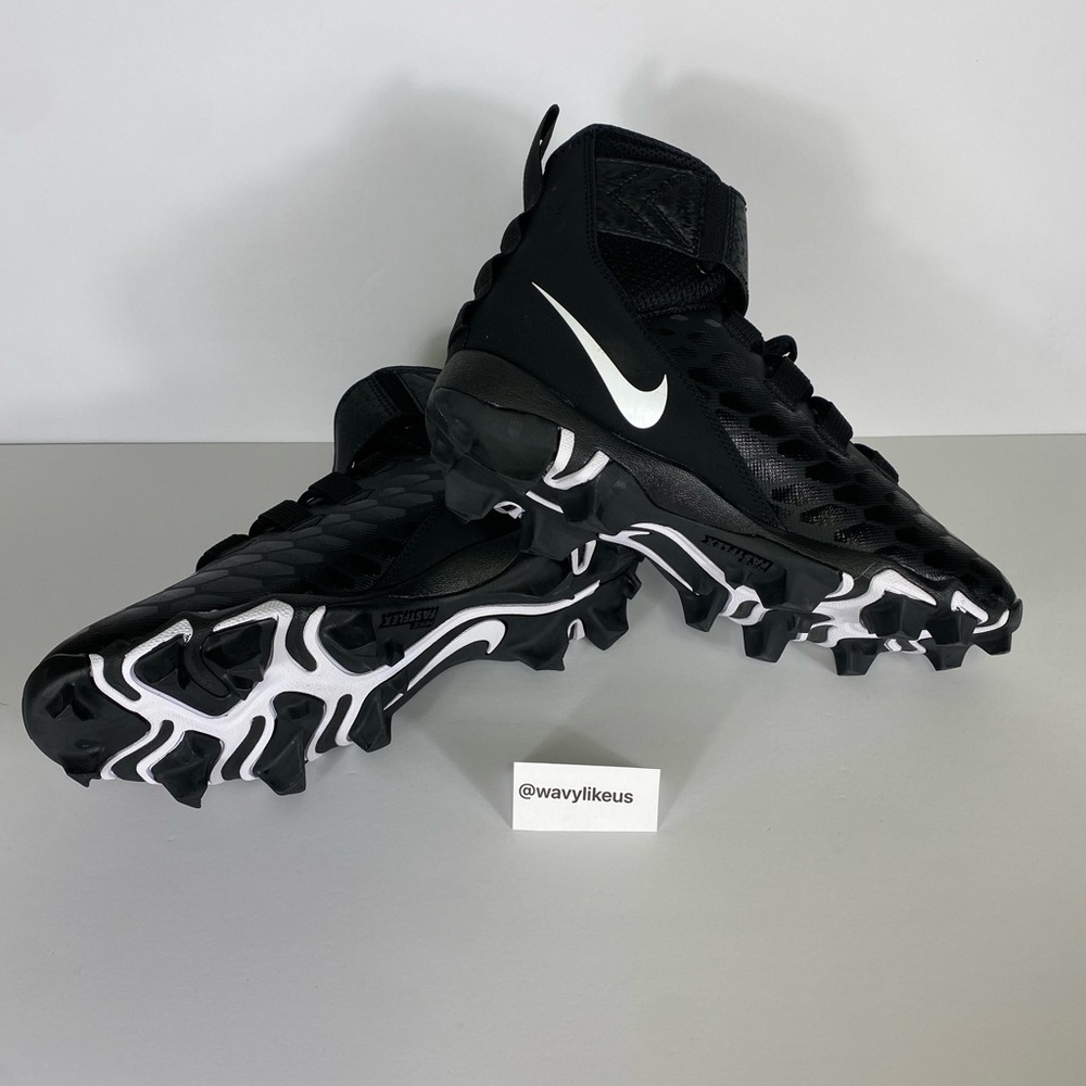 NIKE Force Savage 2 Shark Football Cleat Mens Size 8 [AQ7722-001] - Picture 6 of 8